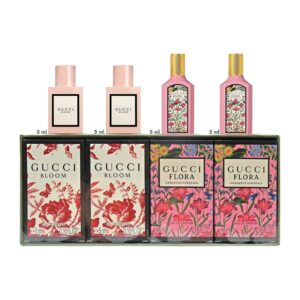 GUCCI Perfume Set Bloom 5mlx2pcs+Flora Goergeous Gardenia